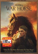 WAR HORSE (dvd+blu-ray) *NEW* 2-disc, Steven Spielberg sentimental family film - $14.99