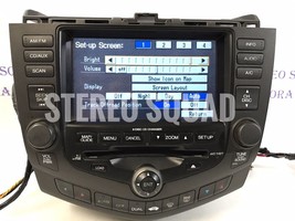 03 04 Honda Accord Navigation 6 CD Player. Face # 2CK0 Tested WITH CODE ... - $329.40