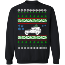 Jeep Wrangler YJ Ugly Christmas Sweater - £25.19 GBP