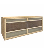 vidaXL Terrarium Engineered wood, Glass, Steel Medium Durable Terrarium - $5,308.42 MXN