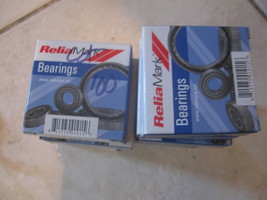NEW LOT of 13  ReliaMark Rubber Roller Bearings Miniature  pn#-  6005 2RS C3 - £60.74 GBP