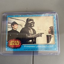 1977 Topps Star Wars #10 Princess Leia-Captured! Blue Series 1 (b) - £7.79 GBP