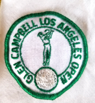 Glen Campbell Los Angeles Open Patchs vtg 80s Championship 2.75&quot; LA *Pre-Owned* - £12.73 GBP