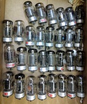 51 pcs tested genuine vintage British made kt88 audio tubes - £11,784.03 GBP