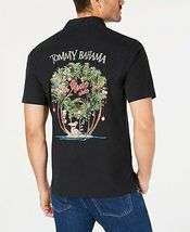 Tommy Bahama Mens Wish Yule Were Here Silk Shirt, Size S/Black - £70.34 GBP