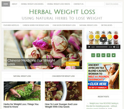 * HERBAL WEIGHT LOSS * niche blog website business for sale w/ AUTO CONT... - £72.41 GBP