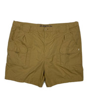 Magellan Outdoors Beige Rip Stop Cargo Shorts Men Size 44 Inseam 7&quot; - $12.94