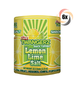 6x Shakers Twang Twangerz Lemon Lime Flavored Salt Snack Topping 1.15oz - $16.93