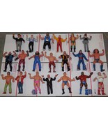 WWF LJN HUGE collection of 40 different figures Vintage 80&#39;s - $1,996.05