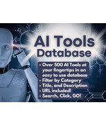 AI Tool Database - $3.00