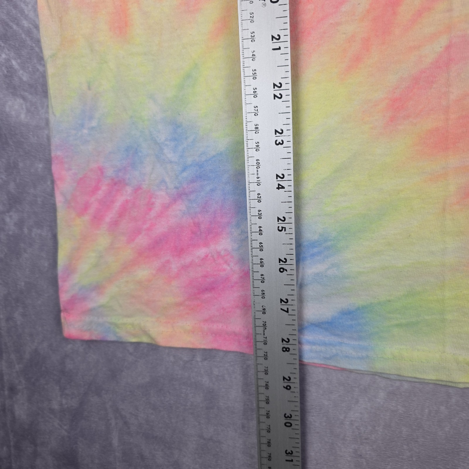 Montucky Cold Snacks Shirt Men's Large Tie Dye Multicolor Graphic Logo Print Item image 6