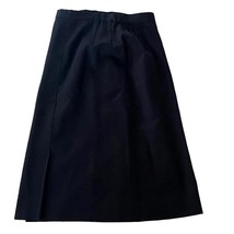 Pendleton 100% Virgin Wool Navy Skirt Womens Size 10 Petite Made In USA - $24.74