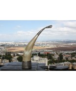 875 Silver Soviet USSR Horn Georgian Traditional Wino Drinking Viking Ho... - $1,389.52 MXN