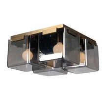 AM0123 Cambridge Fuse Mount Square Glass Cube - £3,069.52 GBP