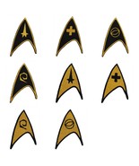 Star Trek Iron On Patch William Shatner Spock Leonard Nimoy Enterprise Picard  - $5.50 - $31.43