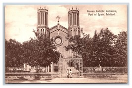 Roman Catholic Cathedral Port Of Spain Trinidad Davidson &amp; Todd DB Postcard P18 - £7.32 GBP