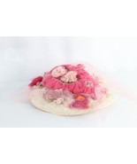 Vintage 20s 30s Flapper Girl Roaring 20s Distressed Flower Lace Fishnet ... - $163.73 CAD