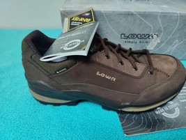 LOWA 3109674211 Men&#39;s Renegade GTX Lo Waterproof Espresso WIDE Hiking Shoes 8.5 - £175.02 GBP