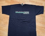 NWT Beverly Hills Polo Club Logo Blue t-shirt Size XL Vtg Y2K USA Made - $14.85