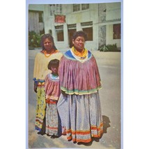 Postcard Florida Seminole Indians H.Steiner Metz Vintage Unposted - £8.60 GBP