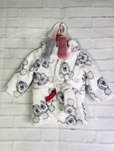 Disney Baby Mickey Mouse Bath Soft Robe With Washcloths Boys Girls 0-3 Months - £12.37 GBP