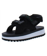Fila Infant Toddler Spot Eva Sandals Size 10 Black Green Red New In Box - $32.99