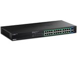 TRENDnet 26-Port Gigabit EdgeSmart PoE+ Switch, TPE-TG262ES, 380W PoE Po... - $531.66