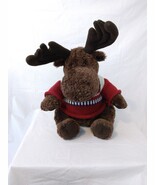 American Eagle Outfitters GUND Plush Moose With Back Pack &amp; Sweater - $16.27 CAD