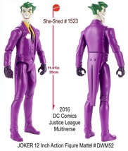 DC Justice League JOKER 12&quot; Action Figure by Mattel DWM52 Toy - £5.43 GBP