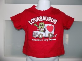 The Children&#39;s Place Lovasaurus Valentine&#39;s Day SS T-Shirt Size 6/9 Mont... - £7.72 GBP