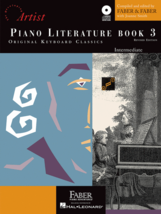 Faber Piano Literature Book 3- Intermediate - £7.57 GBP