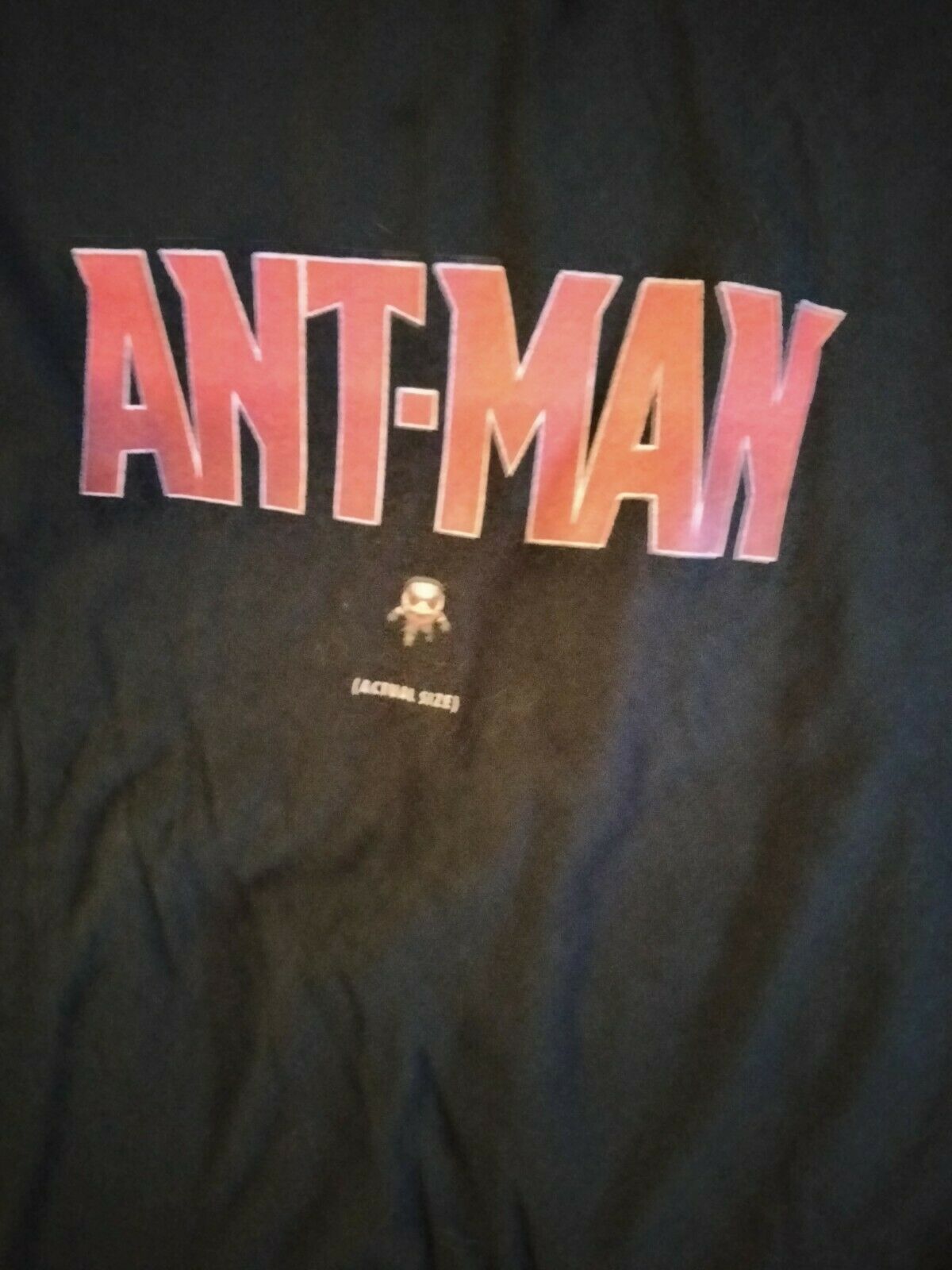 Primary image for Marvel Ant Man Black Graphic T Shirt  Sz Medium