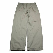 Old Navy Regular Fit Pants Mens 36X34 Brown High Rise Pockets Pleated Kh... - $25.62