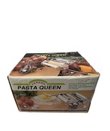 Pasta Queen Chrome Noodle Making Machine Italy 15 4595 Gourmet Himark - $1,527.96 MXN