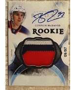 Connor McDavid 2015 Rookie Printed Patch Autograph Facsimile RP Card - $3.25