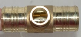 Zurn QQT886GX 2 x 2 By 1-1/4 Inch Barbed Brass Reducing Tee Lead Free image 3