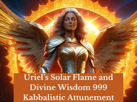 Uriel&#39;s Solar Flame and Divine Wisdom 999 Kabbalistic Attunement - £21.10 GBP