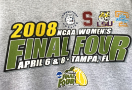 Final Four Sweatshirt Hooded Womens Champion Mens XL Tampa Florida NCAA 2008 - £33.50 GBP