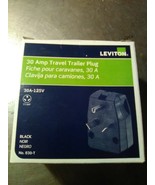 30 Amp/125Volt Black Travel Trailer Plug - £4.57 GBP