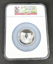 2011 P Australia $8 Silver 5 OZ Koala NGC PF69 Coin Queen Elizabeth Cracked - £669.72 GBP