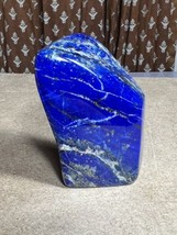 230gm Self Standing Geode Lapis Lazuli Lazurite Free form tumble Crystal - $44.55