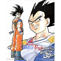 Dragon Ball Ichiban Kuji Anime 30th Anniversary Shikishi Goku Vegeta - £32.91 GBP