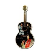 Elvis Presley guitar shaped magnet 3 images E8716 - $8.99