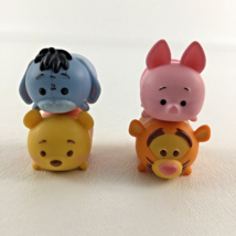 Disney Tsum Tsum Pooh Tigger Piglet Mini Stackable Collectible Figures Jakks - £13.14 GBP