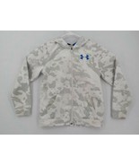 UNDER ARMOUR HOODED SWEATSHIRT YOUTH SZ L SNOW CAMO LONG SLEEVE UNISEX S... - $3.99