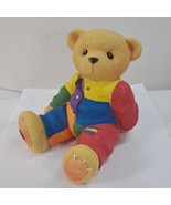 Enesco Teddy bear bank patchwork Priscilla Hillman Cherished Teddies  Vi... - $820.20 MXN