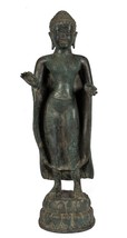 Ancien Thai Style Statue de Bouddha - Dharmachakra Teaching Mudra - 84cm/86.4cm - $2,043.71