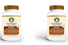 2 packs X Maharishi Ayurveda PIRANT 60 Tabs FREE SHIPPING - $19.59