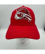 New Era Kansas City Chiefs Mesh Snapback Hat Red White 9FORTY NFL Trucke... - $468.48 MXN