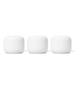 Google Nest WiFi Router 3 Pack (2nd Generation) 4x4 AC2200 Mesh Wi-Fi Ro... - £215.74 GBP